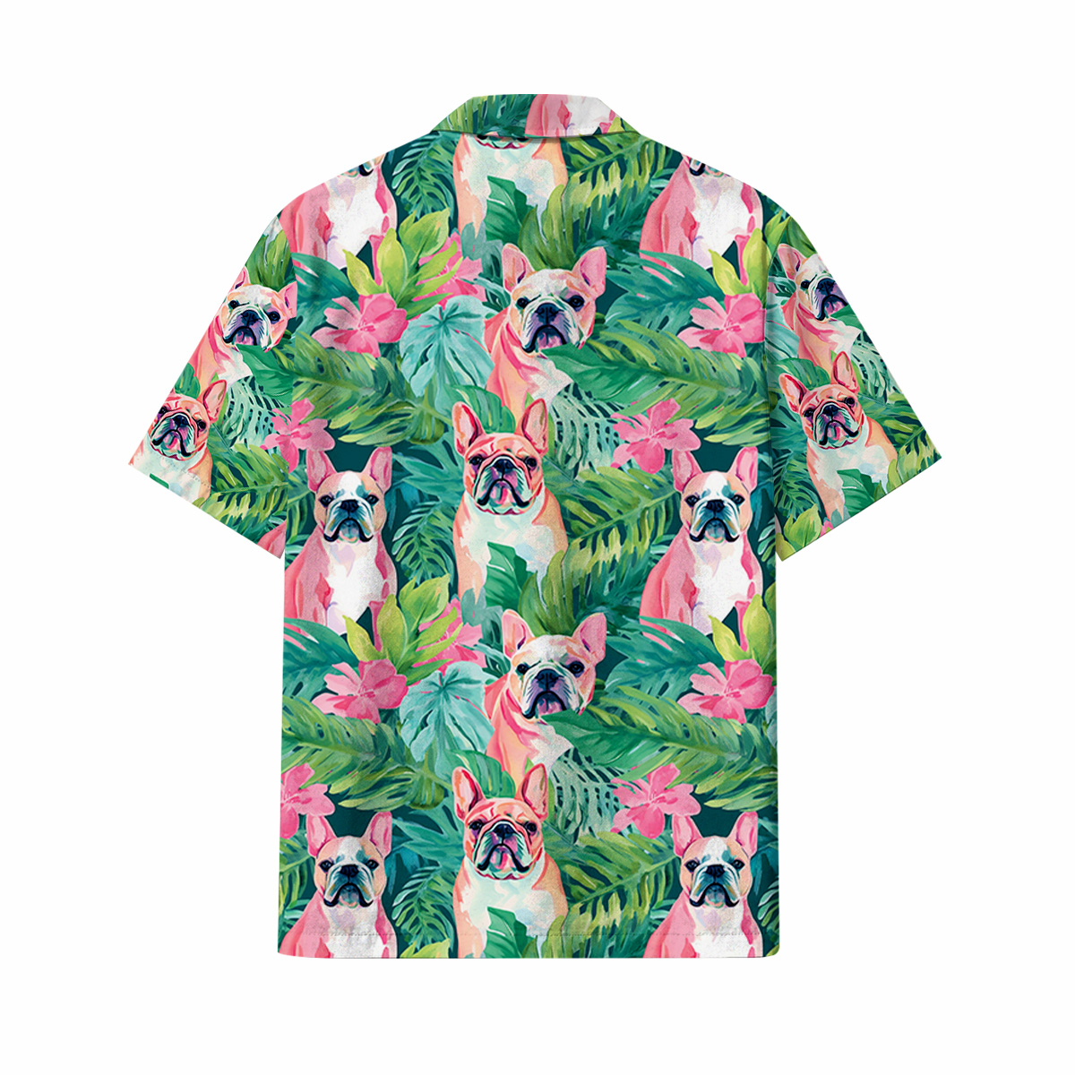 Bulldog Hawaiian Shirt | Hawaii Shirt - Image 3