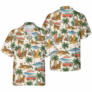 Bengal Cat Hawaiian Shirt | Hawaii Shirt