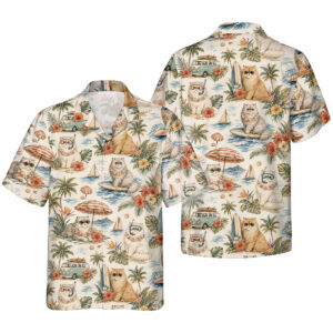 Persian Cat Hawaiian Shirt | Hawaii Shirt