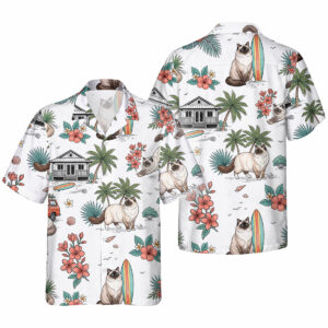 Ragdoll Cat Hawaiian Shirt | Hawaii Shirt